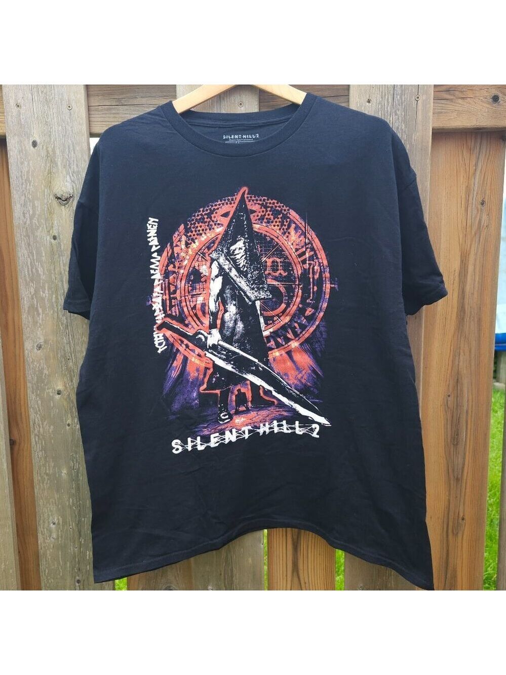 RETRO Silent Hill 2 Video Game T-Shirt Geeknet Men's XL Konami